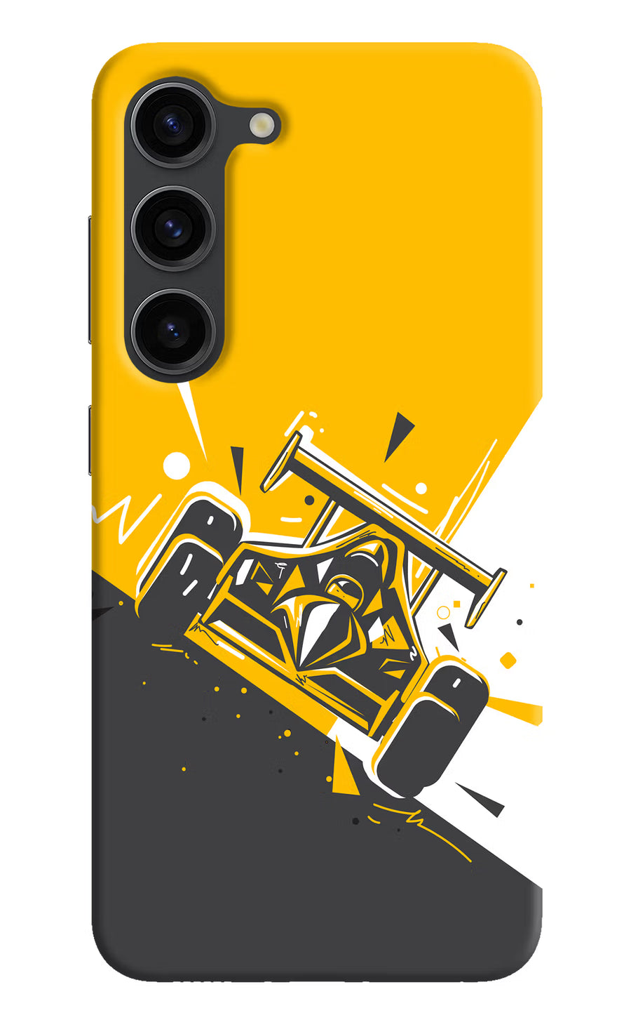 Track King Samsung S23 Plus Back Cover, Hard case