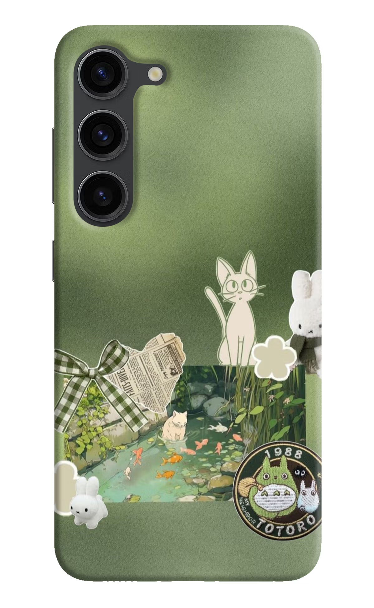 Aesthetic anime Samsung S23 Plus Back Cover