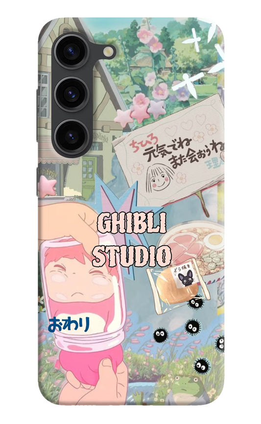 Studio Ghibli Samsung S23 Plus Back Cover