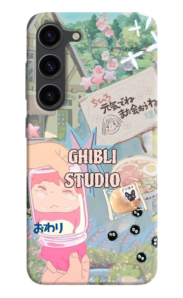 Studio Ghibli Samsung S23 Plus Hard Case Back Cover by Casekaro