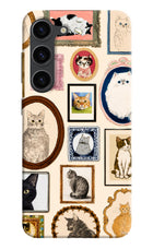 Mirror Cats Samsung S23 Plus Hard Case Back Cover by Casekaro