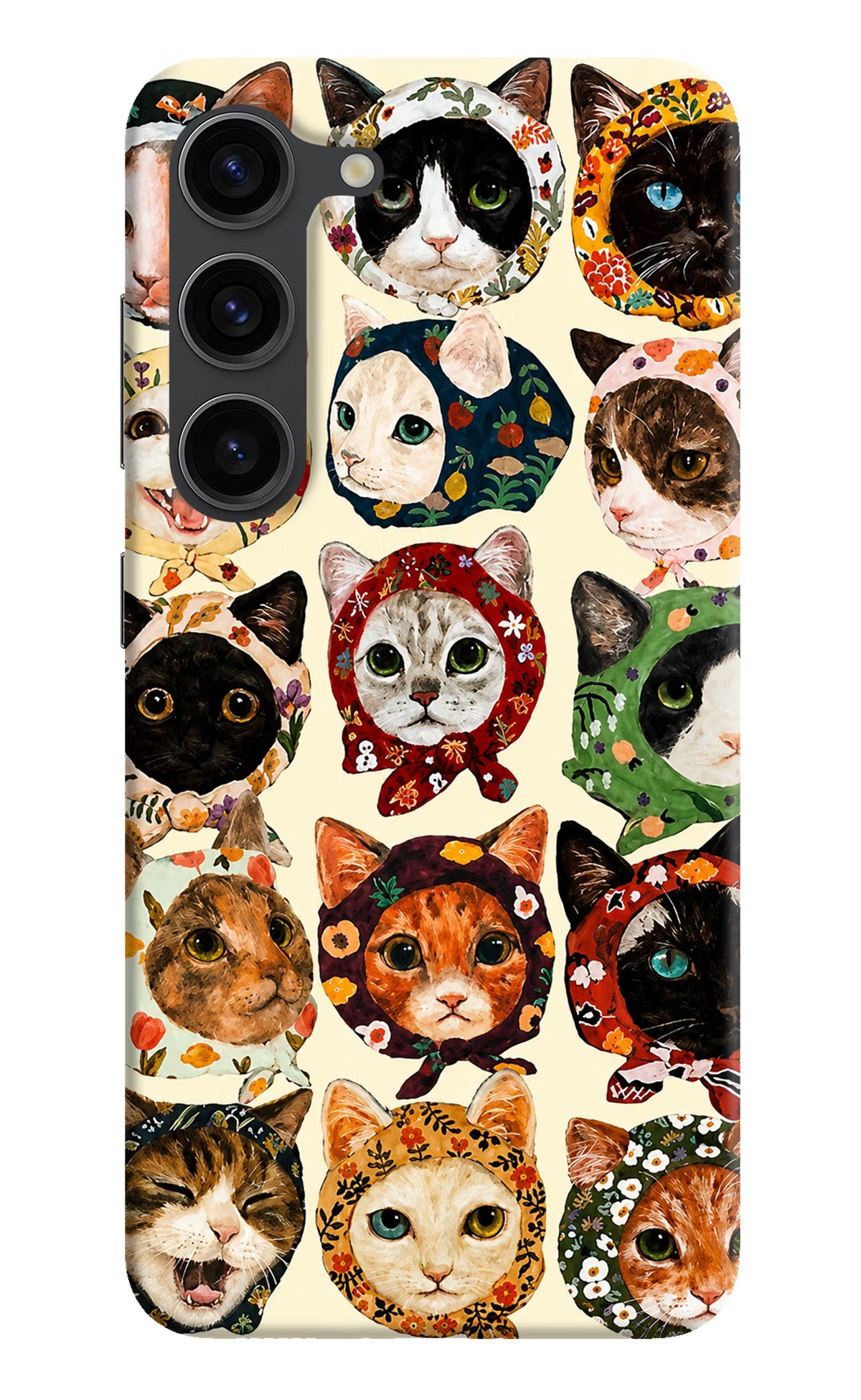 Cool Cat Samsung S23 Plus Back Cover