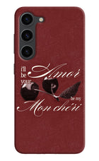 Velvet Cherry Samsung S23 Plus Hard Case Back Cover by Casekaro