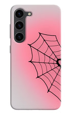 Pink Web Samsung S23 Plus Hard Case Back Cover by Casekaro