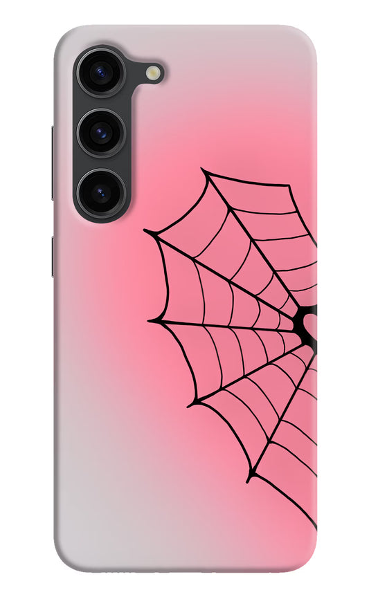Pink Web Samsung S23 Plus Hard Case Back Cover by Casekaro