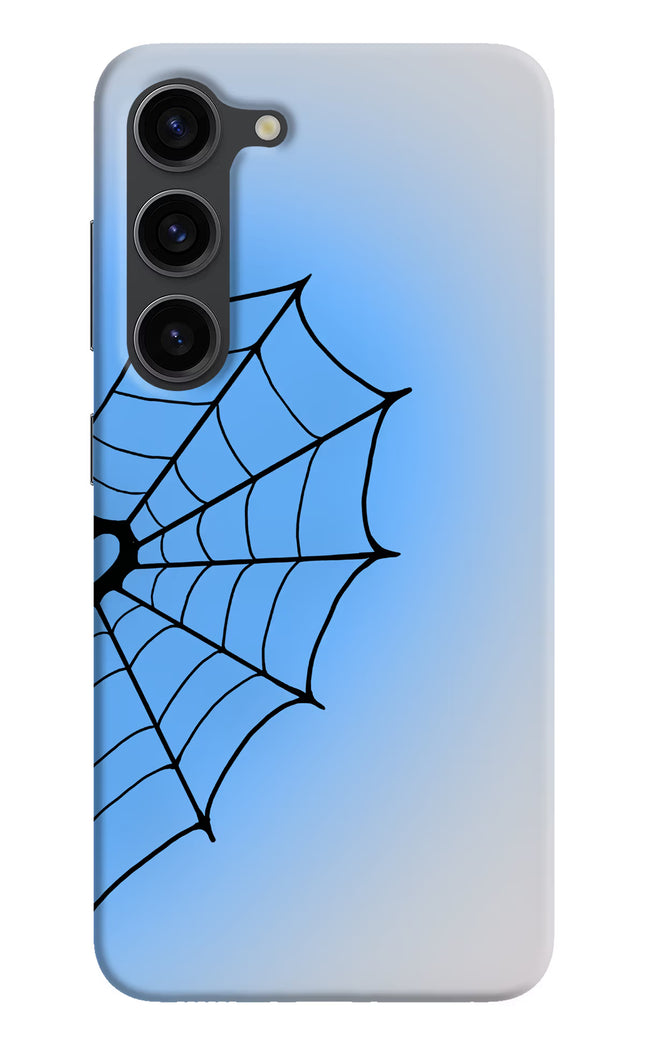 Blue Web Samsung S23 Plus Hard Case Back Cover by Casekaro