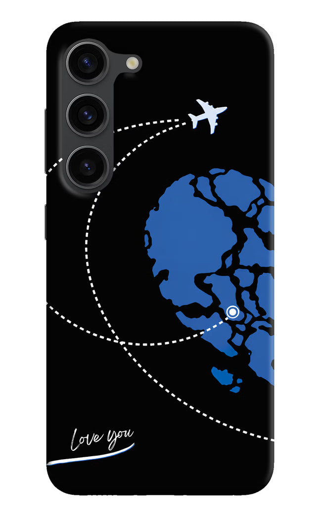 Love Orbit Samsung S23 Plus Hard Case Back Cover by Casekaro