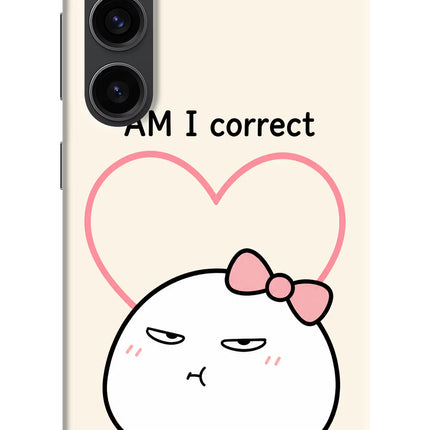 Always Right Samsung S23 Plus Hard Case Back Cover by Casekaro