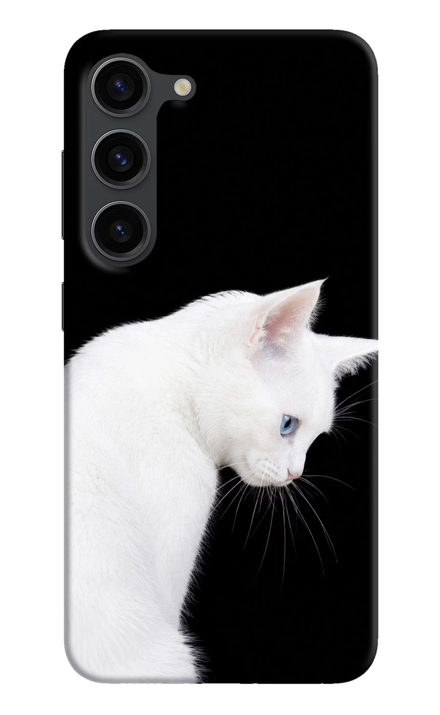 Snow Gaze Samsung S23 Plus Back Cover, Hard case