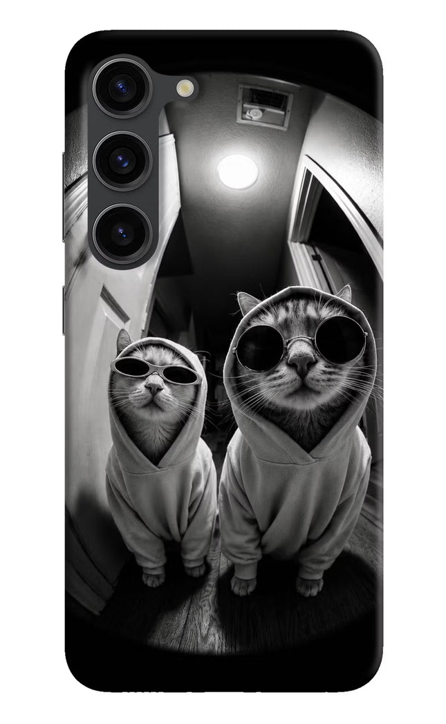Hood Cats Samsung S23 Plus Hard Case Back Cover by Casekaro
