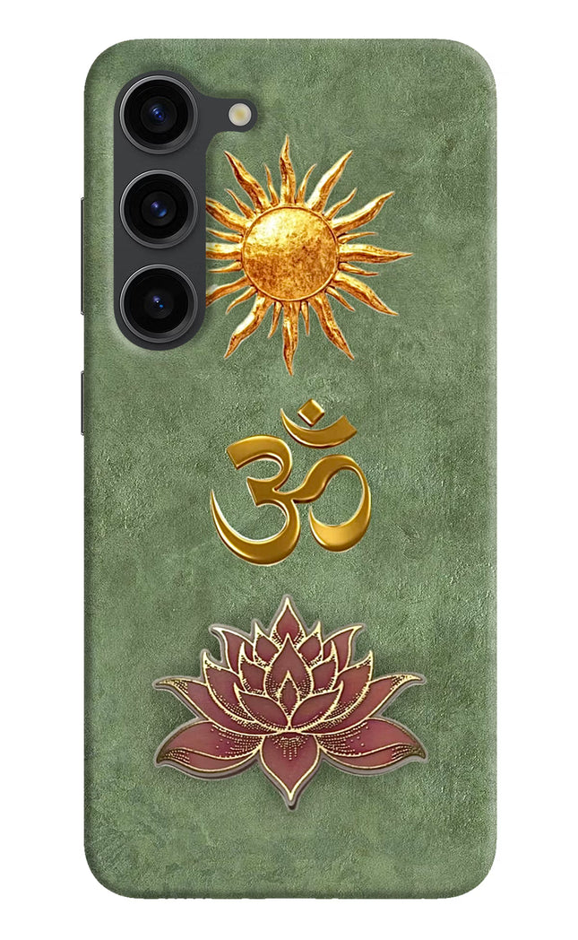 Om & Lotus Samsung S23 Plus Back Cover