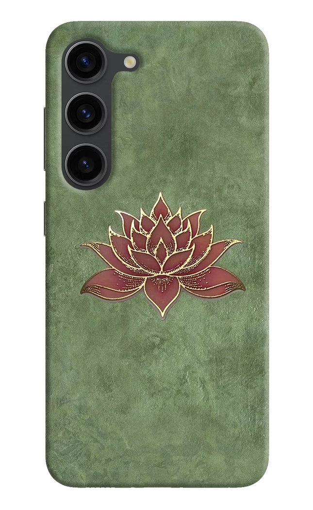 Lotus Grace Samsung S23 Plus Hard Case Back Cover by Casekaro