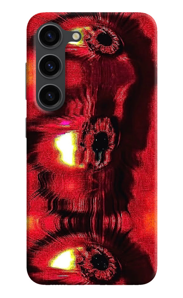 Fire Eye Samsung S23 Plus Hard Case Back Cover by Casekaro