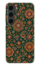 Green Pataka Samsung S23 Plus Hard Case Back Cover by Casekaro