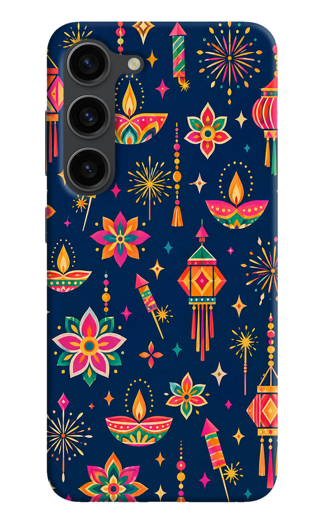 Festive Pop Samsung S23 Plus Hard Case Back Cover by Casekaro