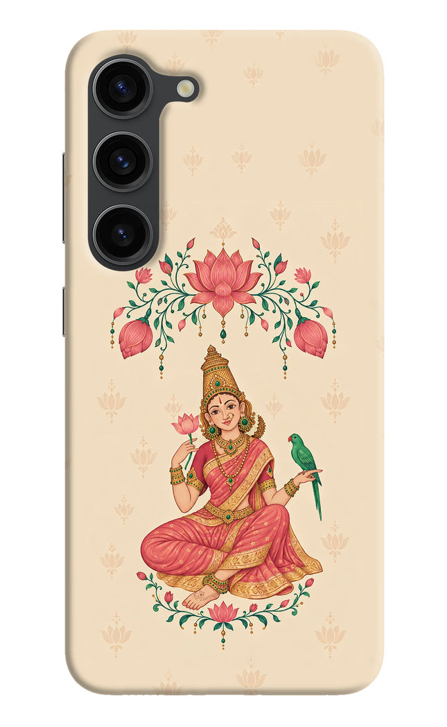 Goddess Lakshmi Samsung S23 Plus Hard Case Back Cover by Casekaro
