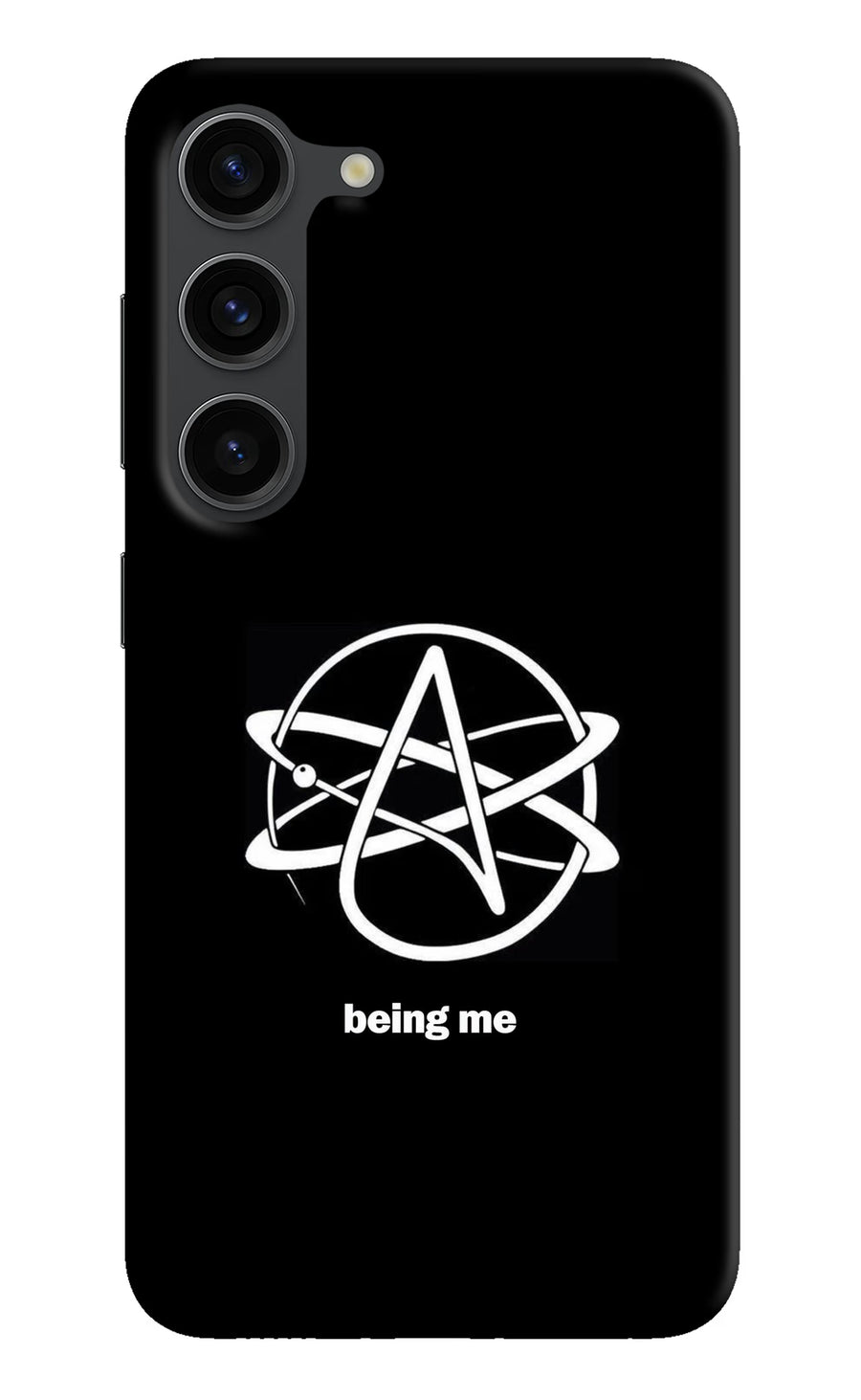 Atheist Symbol Samsung S23 Plus Back Cover, Hard case