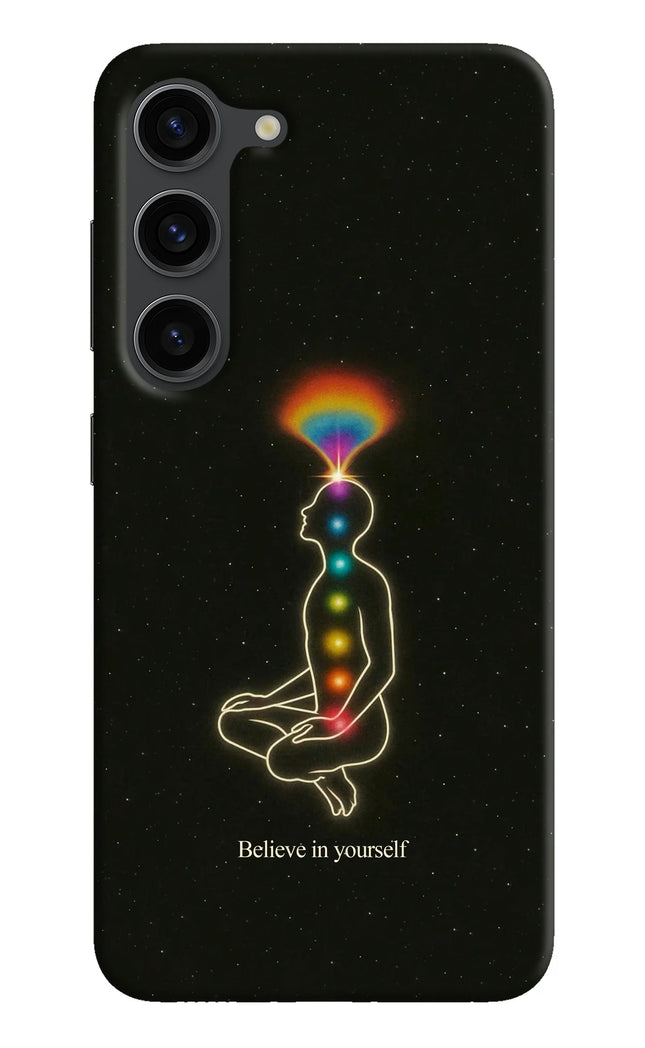 Believe in yourself Samsung S23 Plus Hard Case Back Cover by Casekaro