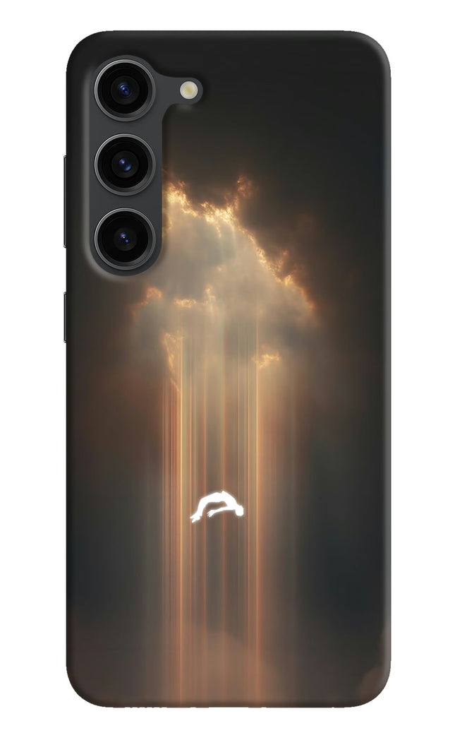 Heavenly Beam Samsung S23 Plus Hard Case Back Cover by Casekaro