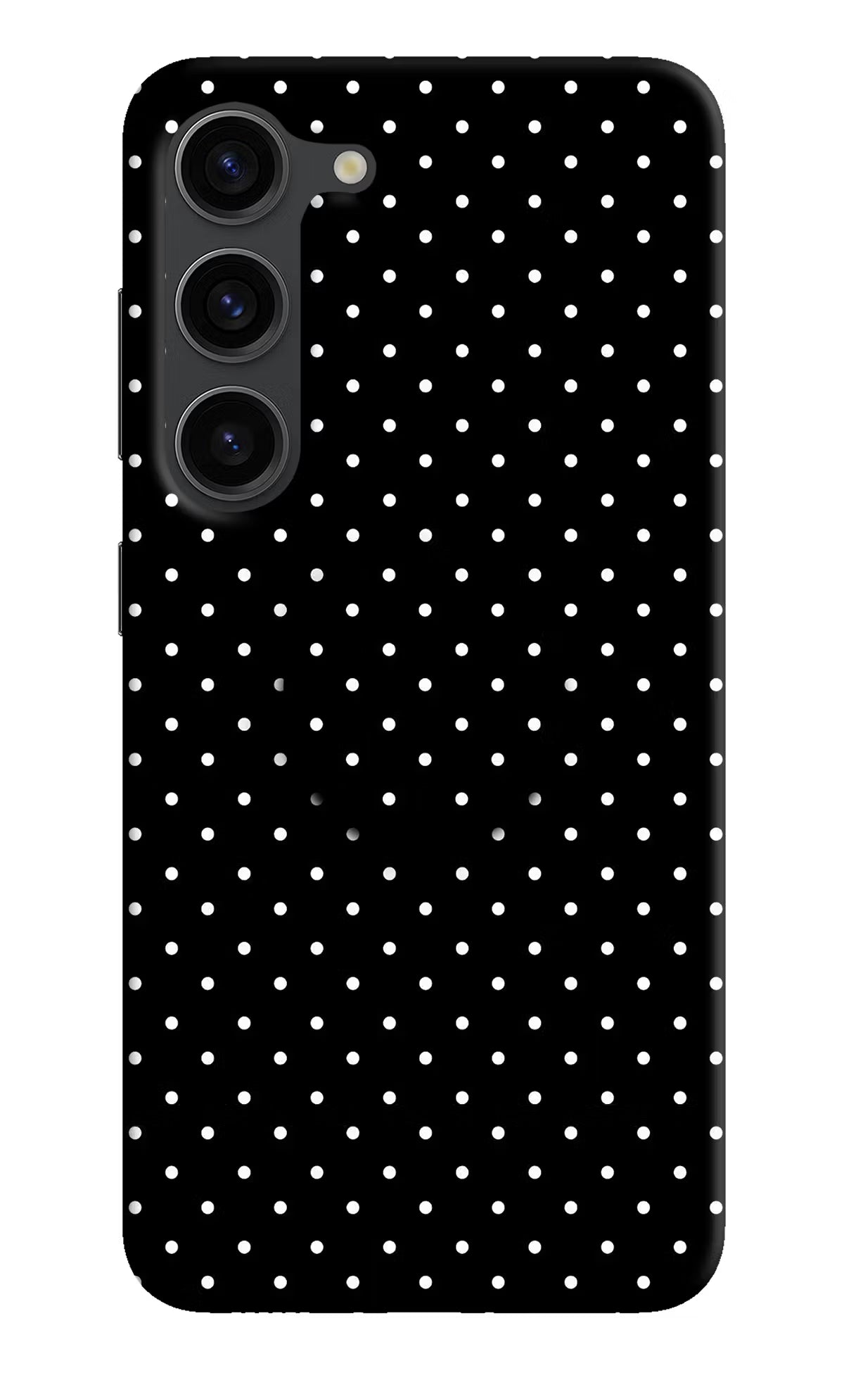 White Dots Samsung S23 Plus Pop Case by Casekaro