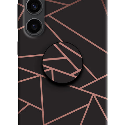 Geometric Pattern Samsung S23 Plus Pop Case by Casekaro