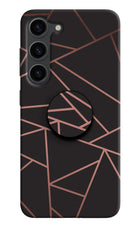 Geometric Pattern Samsung S23 Plus Pop Case by Casekaro