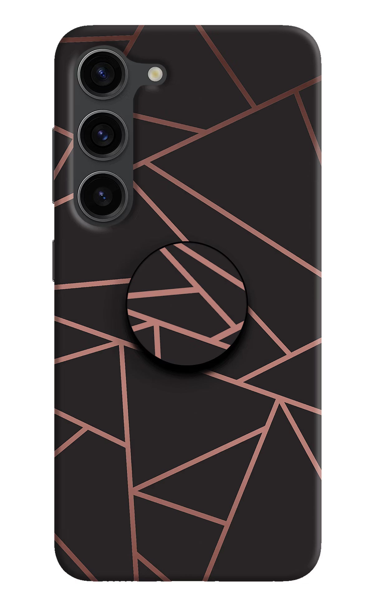 Geometric Pattern Samsung S23 Plus Pop Case by Casekaro