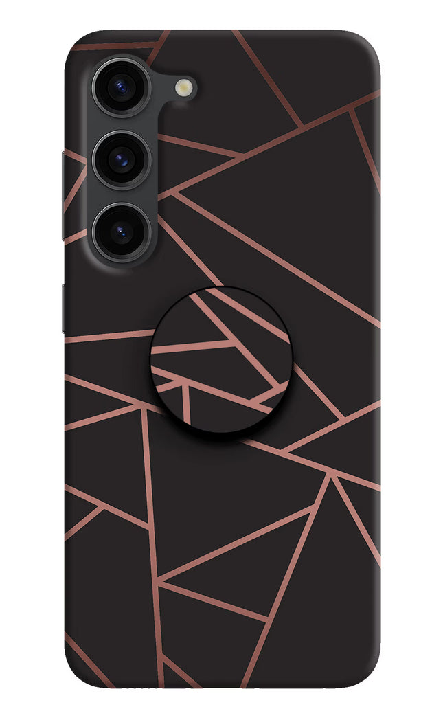 Geometric Pattern Samsung S23 Plus Pop Case by Casekaro