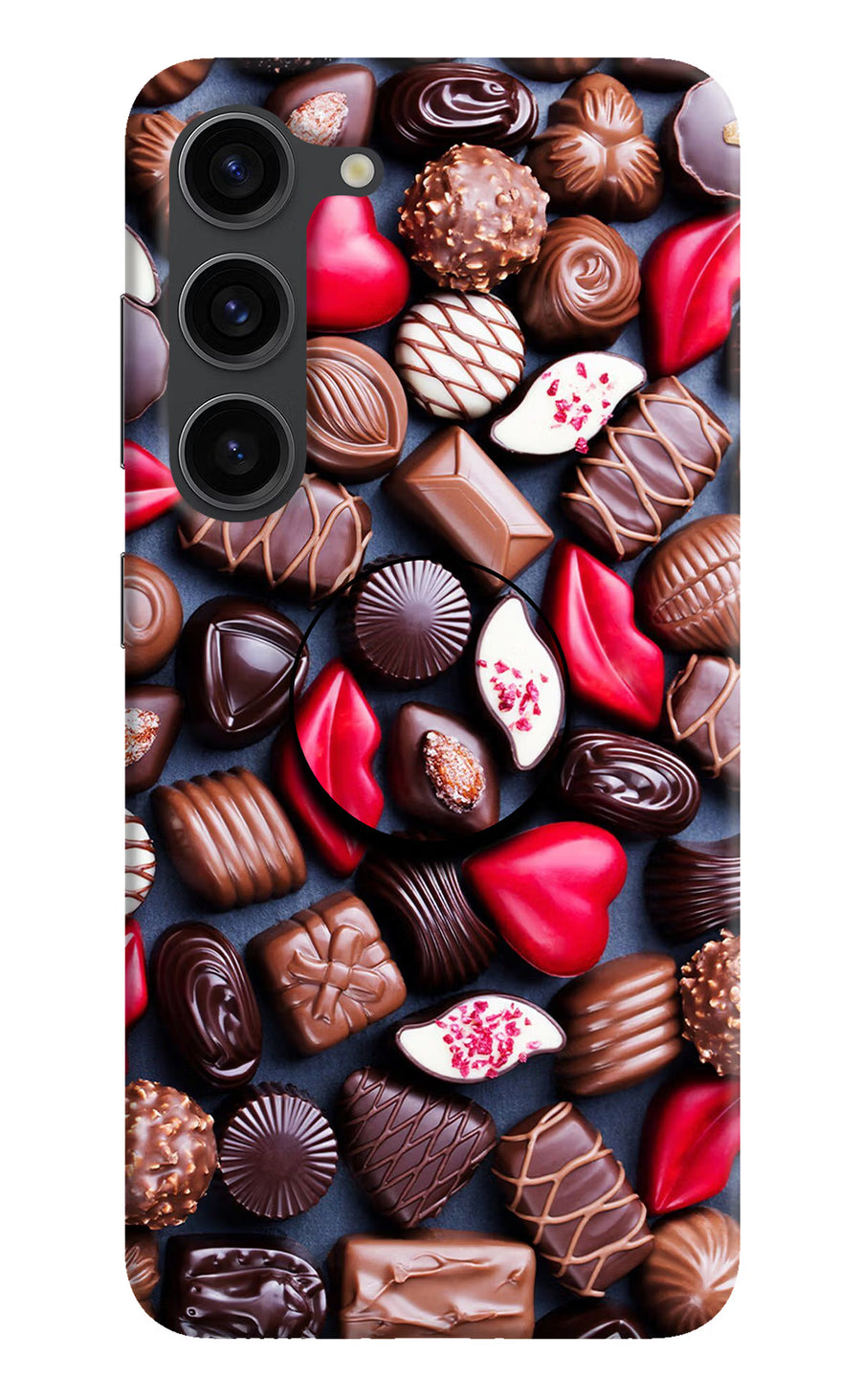 Chocolates Samsung S23 Plus Pop Case, Hard case