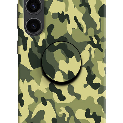 Camouflage Samsung S23 Plus Pop Case by Casekaro