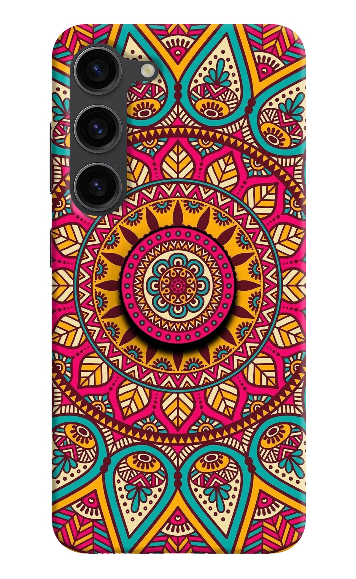 Mandala Samsung S23 Plus Pop Case by Casekaro