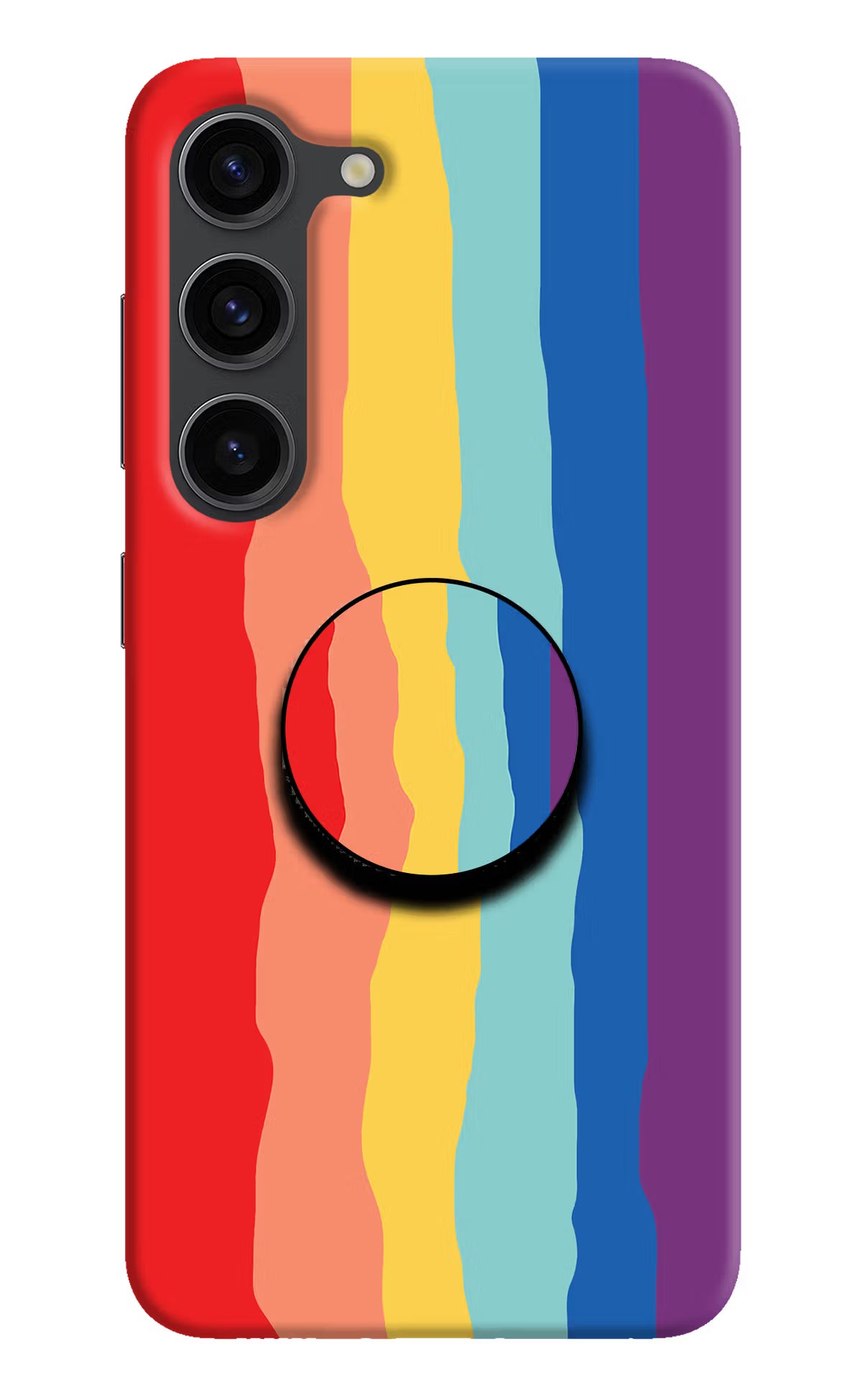 Rainbow Samsung S23 Plus Pop Case by Casekaro