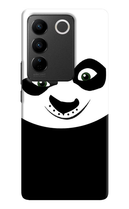 Panda Vivo V27/V27 Pro Hard Case Back Cover by Casekaro