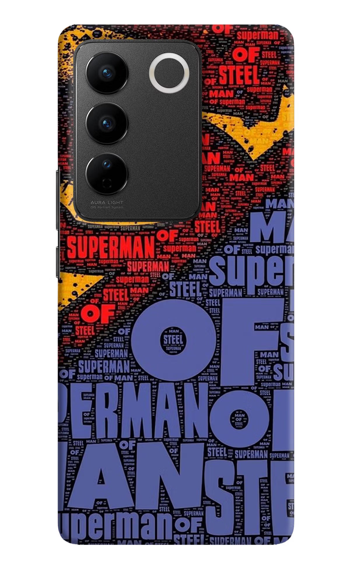 Superman Vivo V27/V27 Pro Hard Case Back Cover by Casekaro
