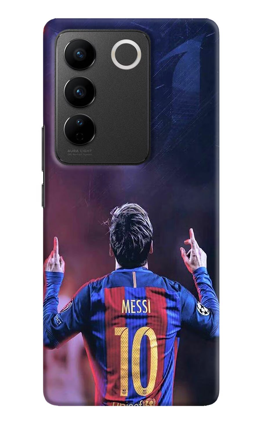 Messi Vivo V27/V27 Pro Back Cover, Hard case
