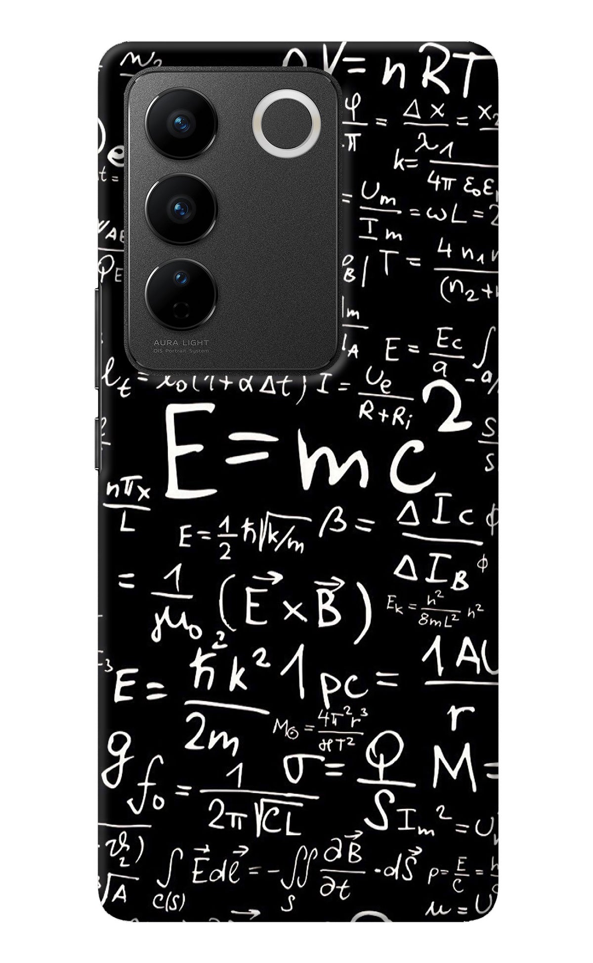 Physics Albert Einstein Formula Vivo V27/V27 Pro Back Cover