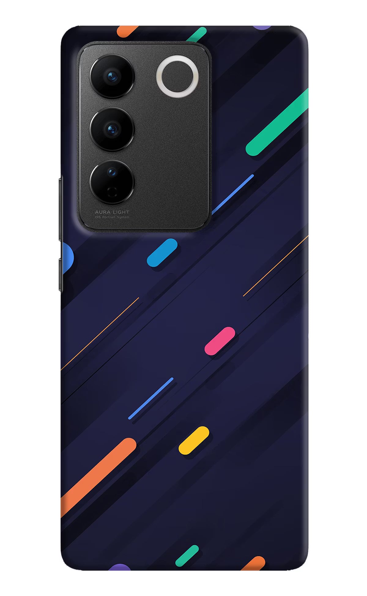 Abstract Design Vivo V27/V27 Pro Hard Case Back Cover by Casekaro