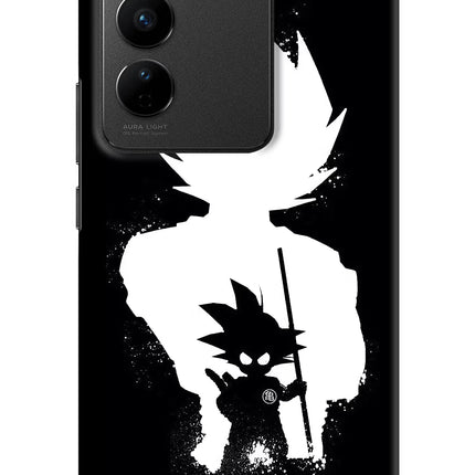 Goku Shadow Vivo V27/V27 Pro Hard Case Back Cover by Casekaro