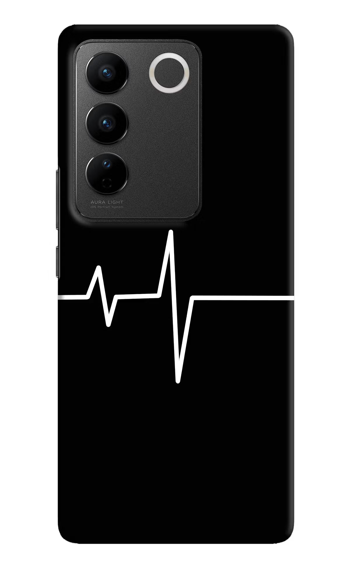 Heart Beats Vivo V27/V27 Pro Hard Case Back Cover by Casekaro