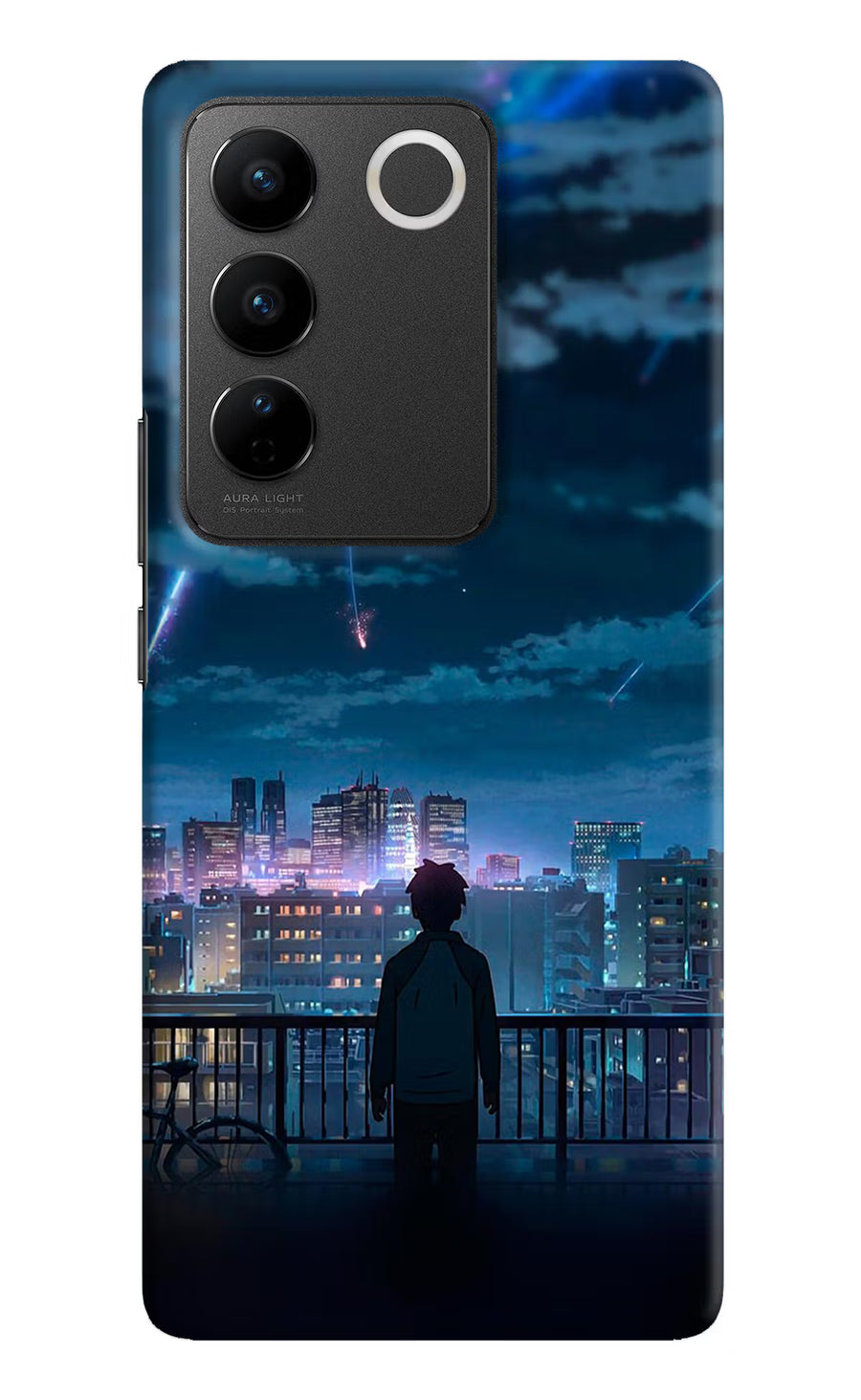 Anime Vivo V27/V27 Pro Back Cover, Hard case
