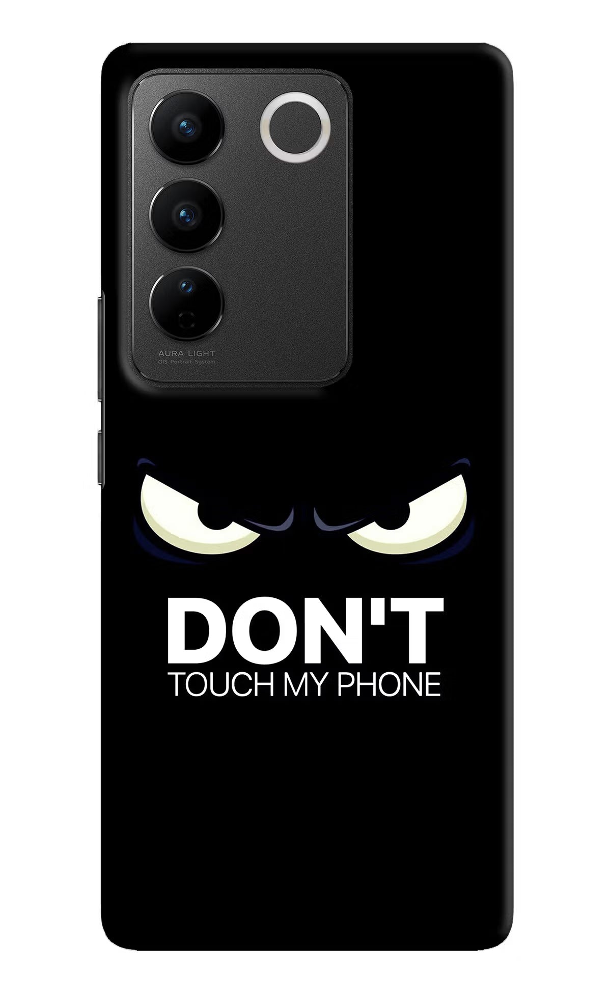 Don'T Touch My Phone Vivo V27/V27 Pro Hard Case Back Cover by Casekaro