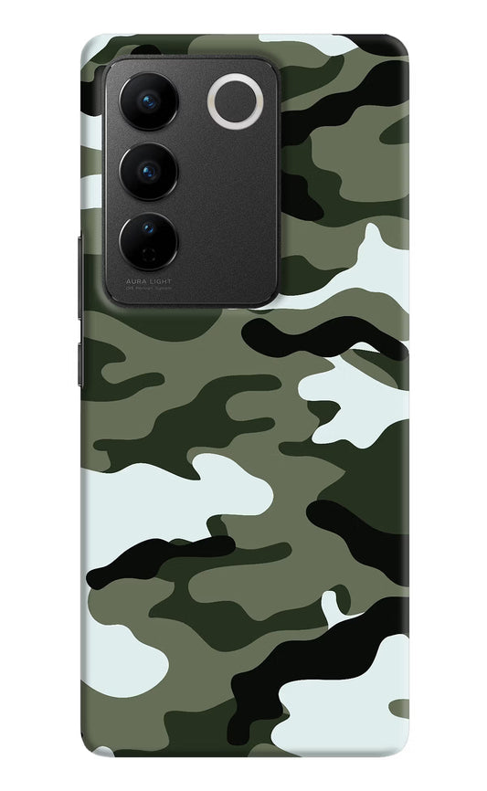 Camouflage Vivo V27/V27 Pro Hard Case Back Cover by Casekaro