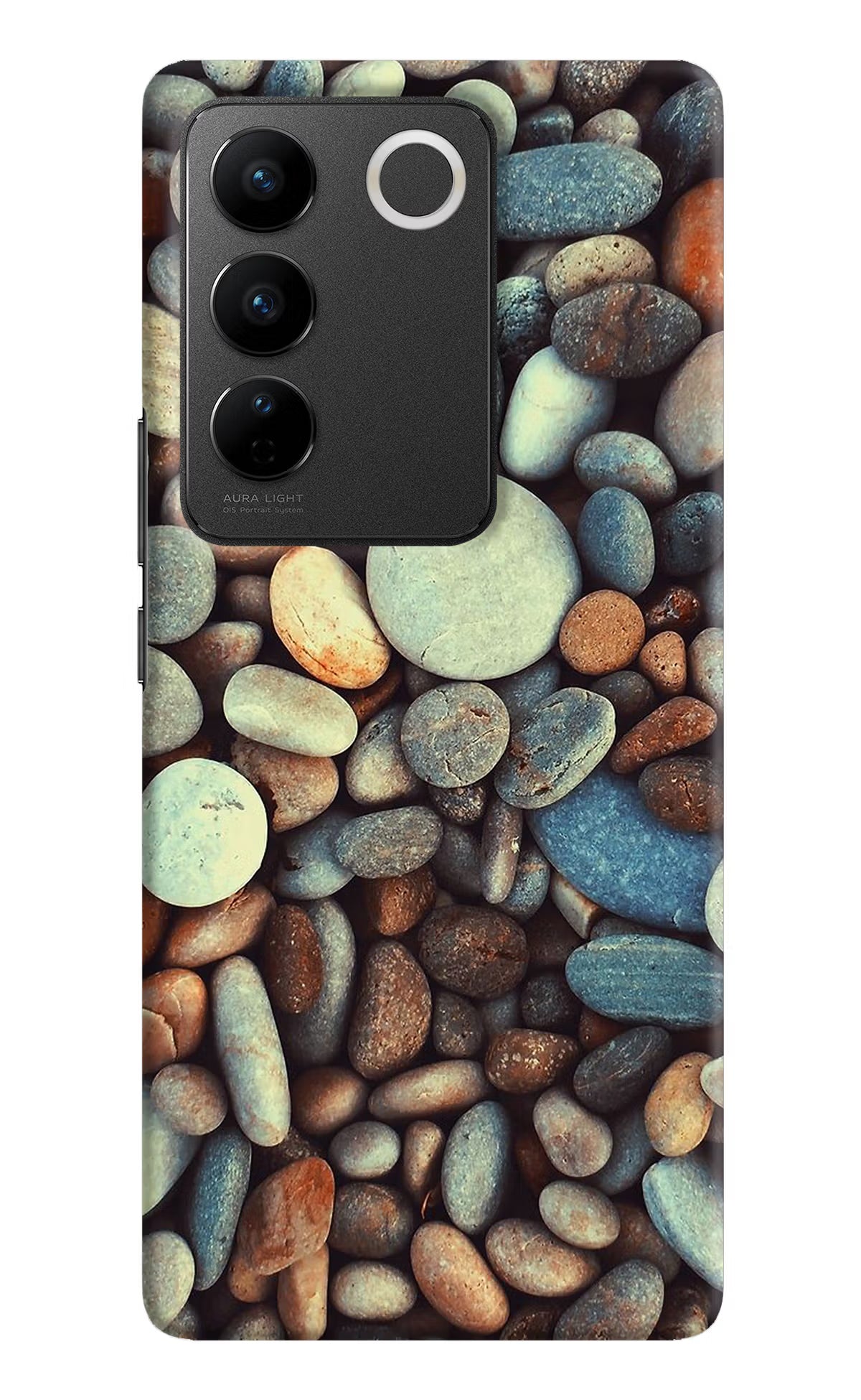 Pebble Vivo V27/V27 Pro Hard Case Back Cover by Casekaro
