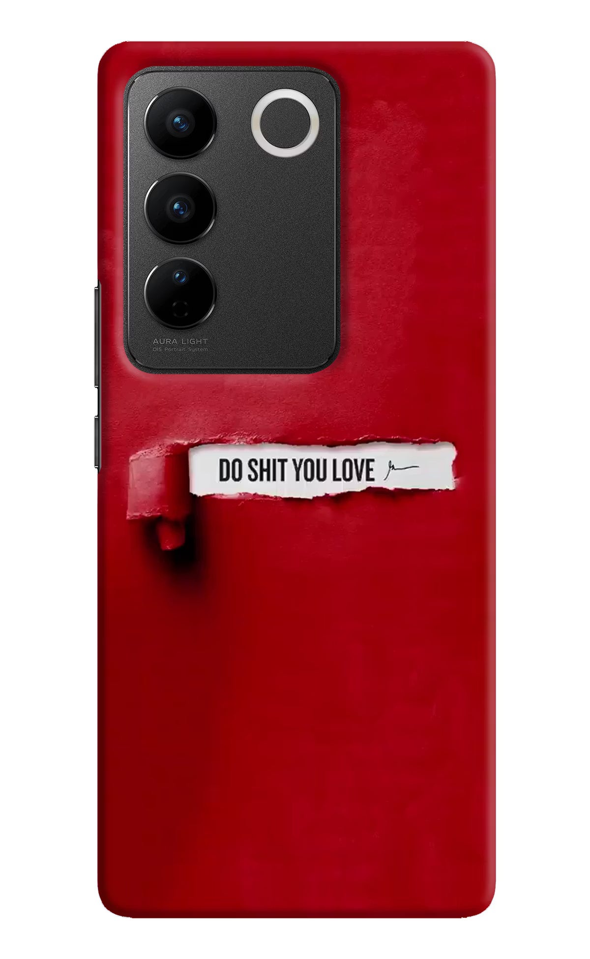 Do Shit You Love Vivo V27/V27 Pro Hard Case Back Cover by Casekaro