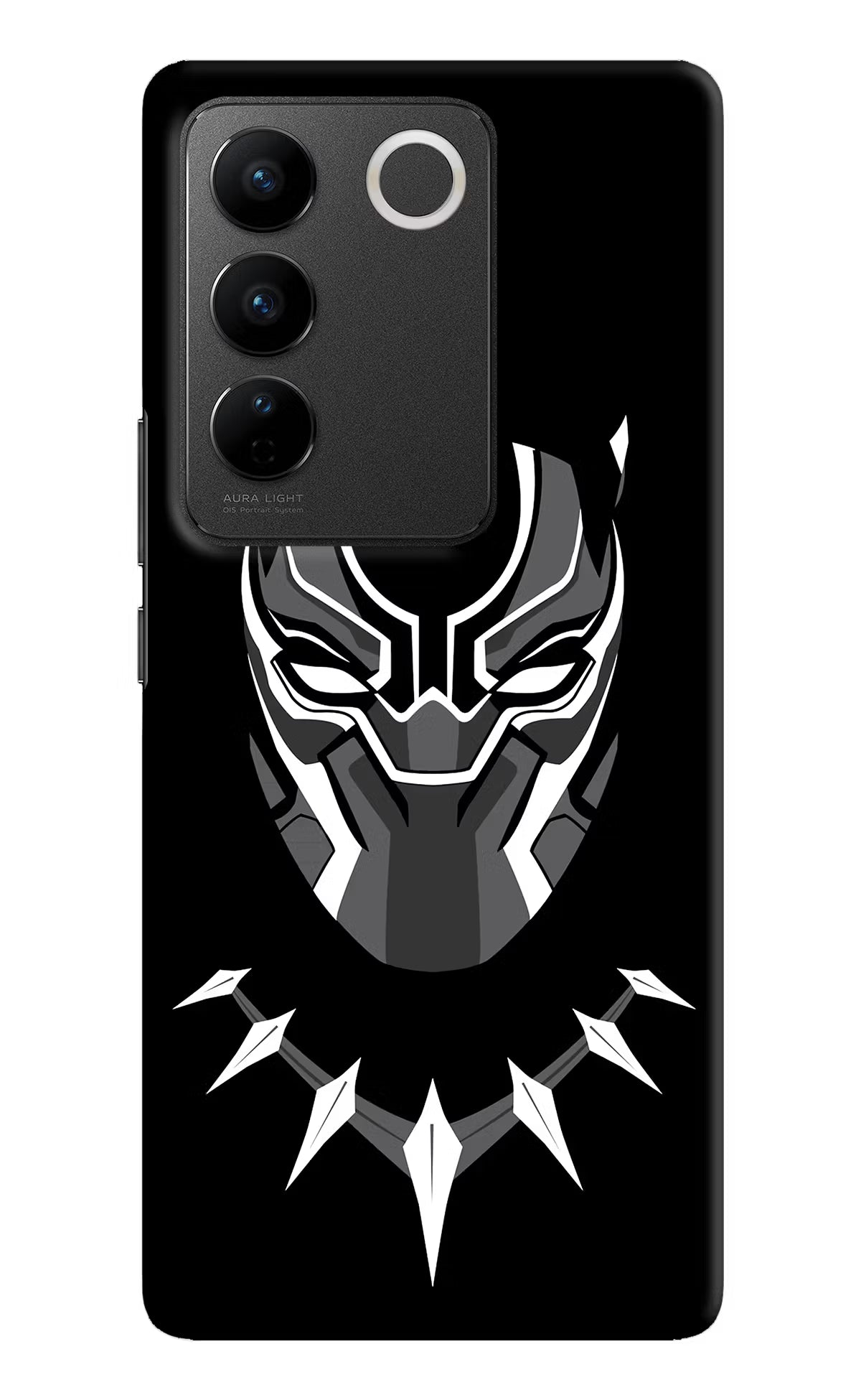 Black Panther Vivo V27/V27 Pro Hard Case Back Cover by Casekaro