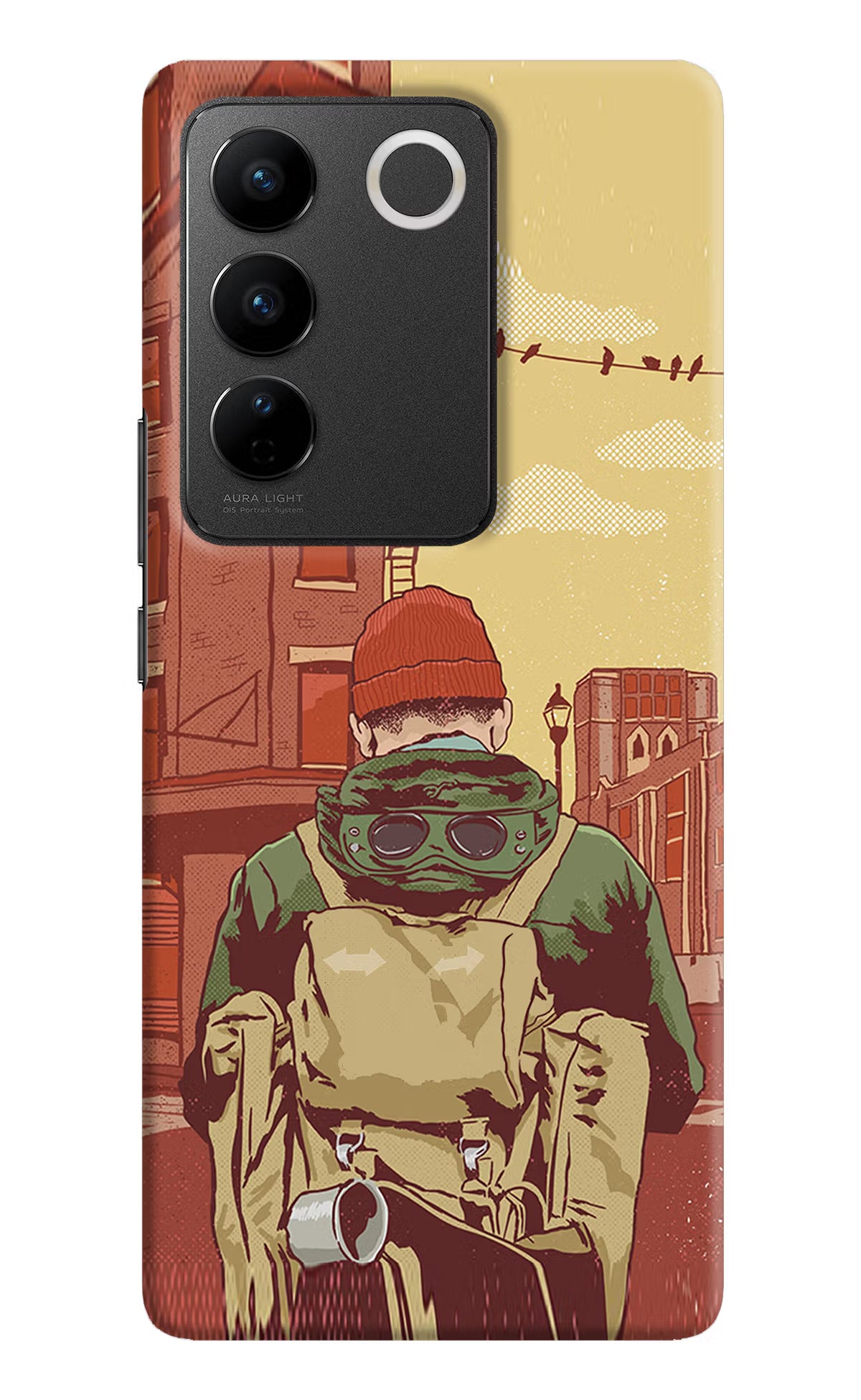Adventurous Vivo V27/V27 Pro Hard Case Back Cover by Casekaro