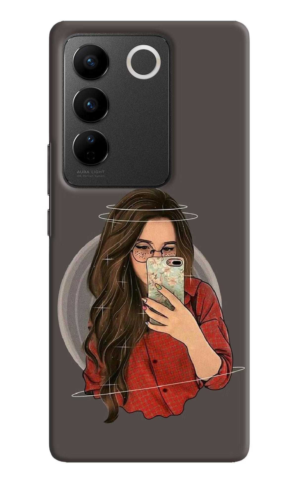 Selfie Queen Vivo V27/V27 Pro Hard Case Back Cover by Casekaro