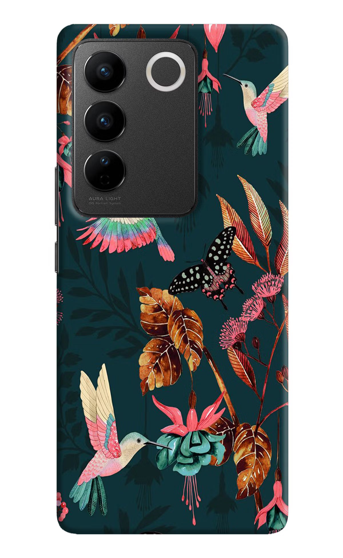 Birds Vivo V27/V27 Pro Hard Case Back Cover by Casekaro