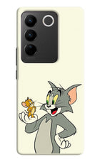 Tom & Jerry Vivo V27/V27 Pro Hard Case Back Cover by Casekaro