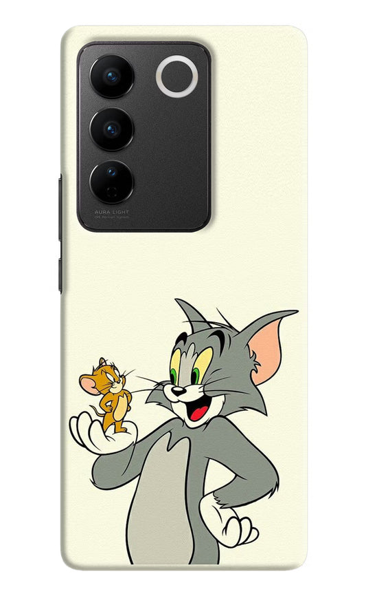 Tom & Jerry Vivo V27/V27 Pro Hard Case Back Cover by Casekaro